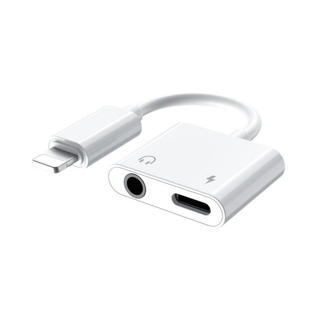 Adaptador Fone Carregador iPhone apenas Audio Remax La07