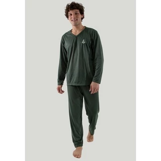 Pijama Masculino Longo Diluxo Roupas de Dormir Barato
