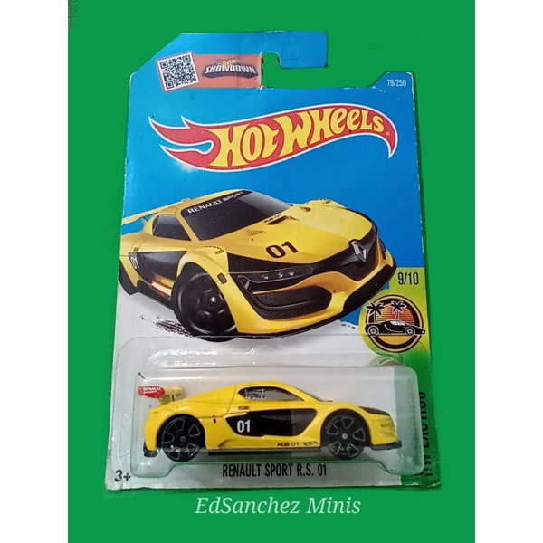 Carrinho Hot Wheels Renault Sport R.S. 01 - Kiko Brinquedos