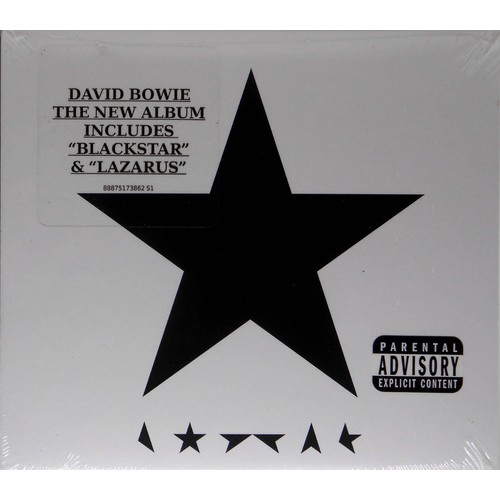 CD David Bowie Blackstar 2016 Americano Lacrado 7 Faixas | Shopee