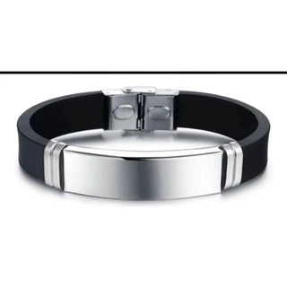 Pulseira personalizada Ajustável Aço Inox