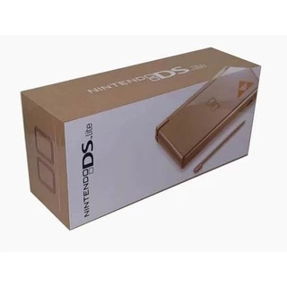 Caixa Vazia Nintendo Ds Lite Dourado De Madeira Mdf