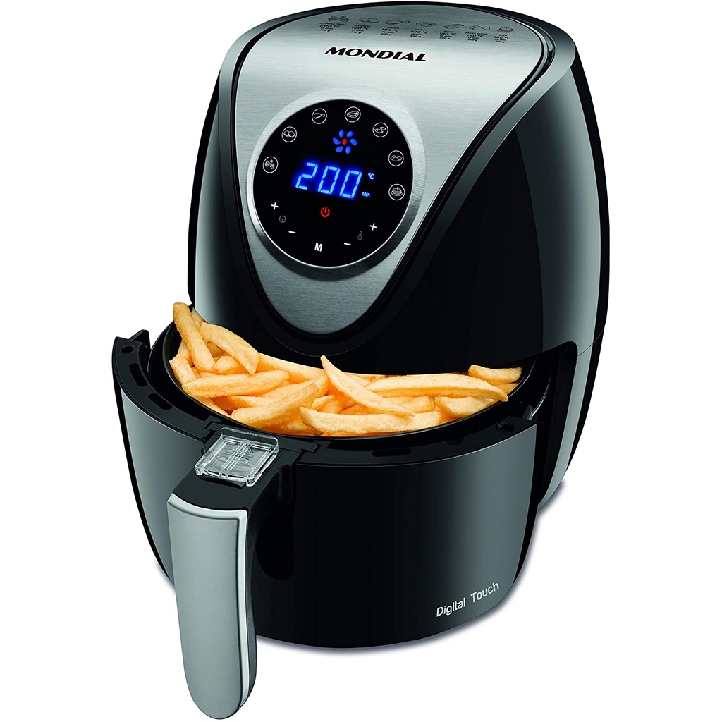 Fritadeira Eletrica Airfryer Sem Oleo Gourmet 1500w Panela Grande 110