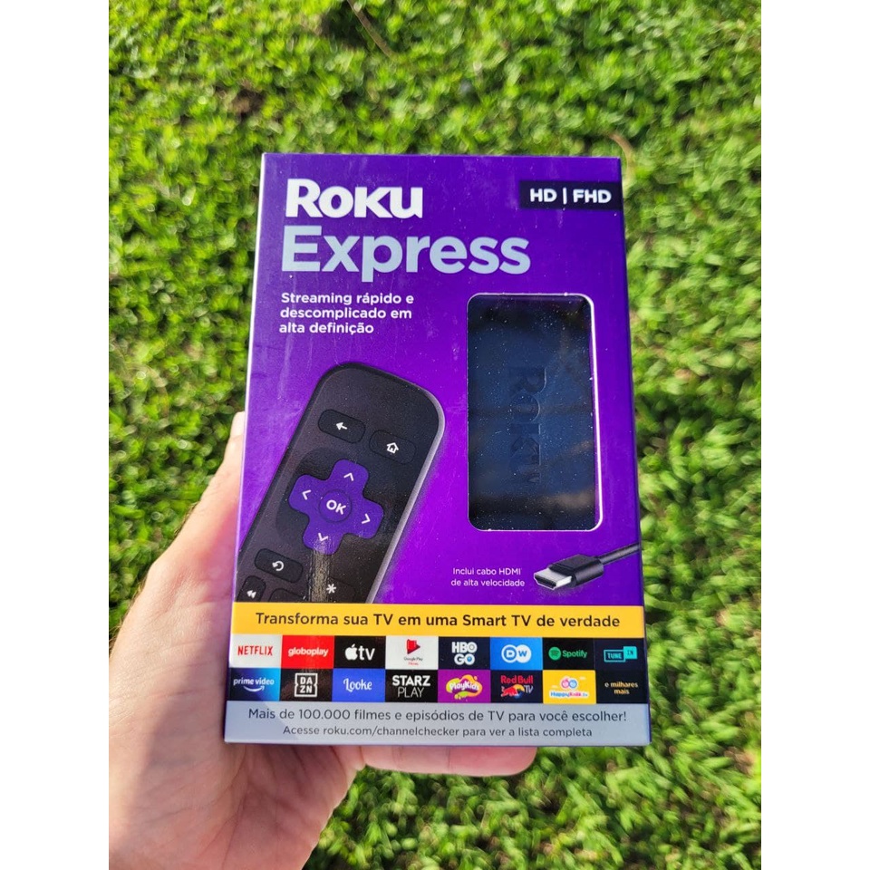 Tv Box Roku Express - Transforme Sua Tv Em Smart | Shopee Brasil