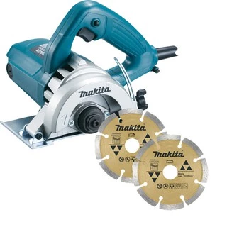 Serra Mármore Cortador de Piso 110 mm Makita 4100NH3ZX2 Com 2 Discos 1300W em Oferta na Shopee