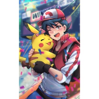 Quadro decorativo Pokémon XY Anime