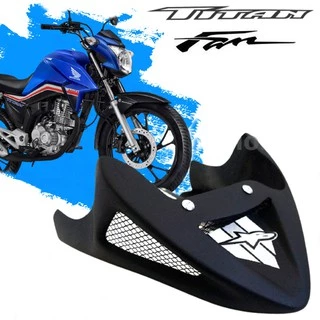 Bico De Pato Spoiler De Motor Titan Fan 160 Honda Todas
