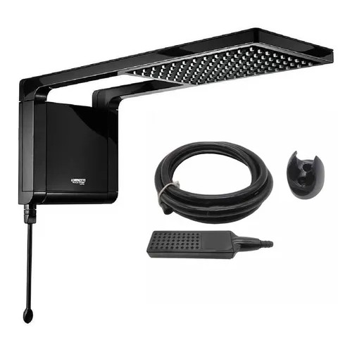 Ducha Lorenzetti Acqua Storm Ultra Preto 220v 7800w