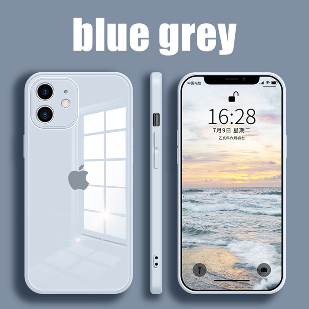 Caixa De Vidro Temperado Para iPhone 14 Pro MAX 11 12 13 14 PLUS Protetora De Câmera De Silicone