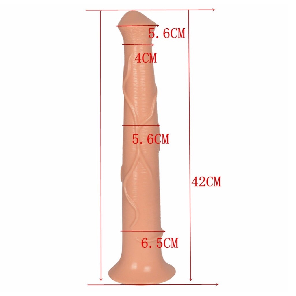 Dildo Cavalo 40 Cm Enorme Pinto Cavalo Dilatador (sem vibrador) - Escorrega  o Preço