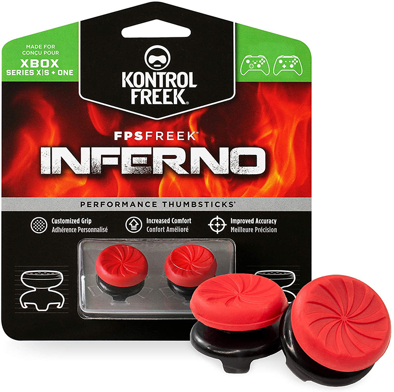 KontrolFreek CQC FPS Freek Galaxy Roxo Para Xbox One E Series X Controller 2 Polegares De Performance 1 Alto Corvo 1 Corte Medio