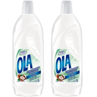 Kit com 2 Lava Roupas Ola Coco 1L Cada em Oferta na Shopee
