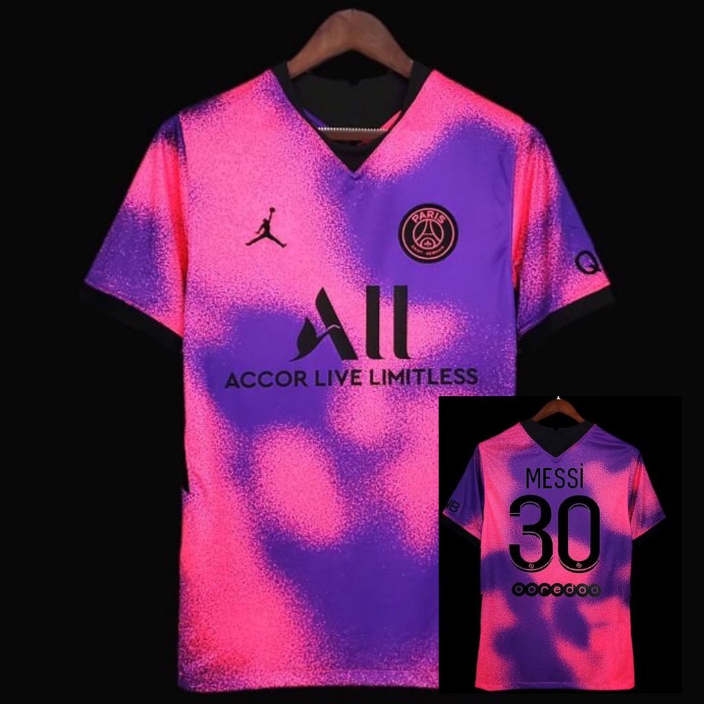 Camisa psg rosa messi  Black Friday Pontofrio