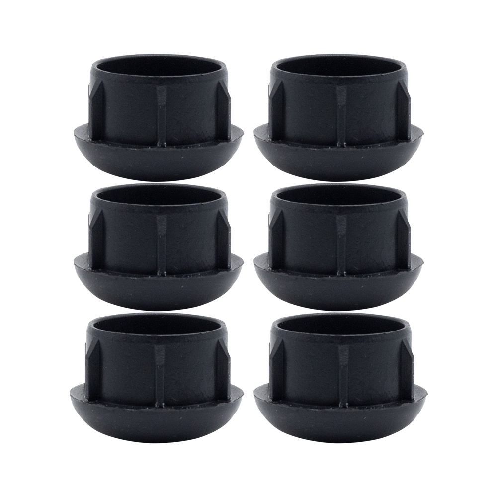 6 Ponteira Protetora Pe Cadeira Tubular Redonda Banqueta 7/8