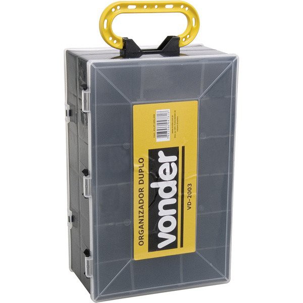 Organizador plástico duplo VD 2003 VONDER