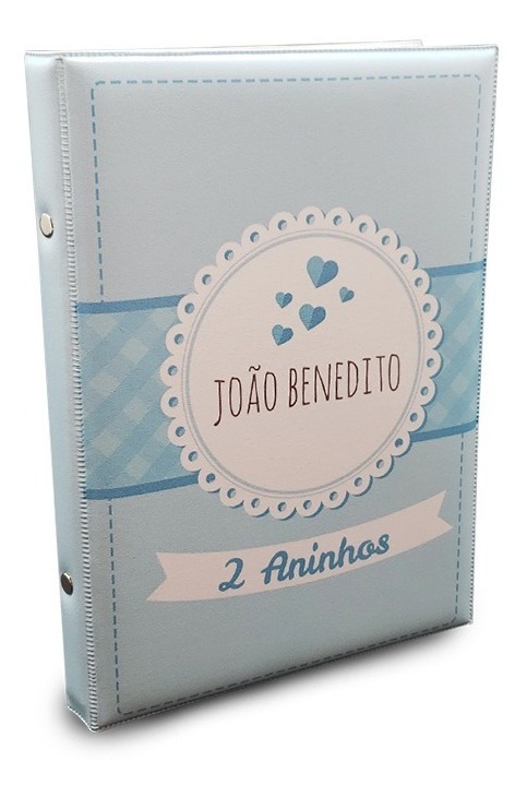 Album De Fotos Azul Ou Rosa - 150 Fotos 15x21 Personalizado