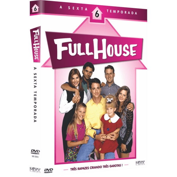 FULL-HOUSE DVDボックス Dvd Box: Full House (Três é Demais) - A Sexta Temporada Completa