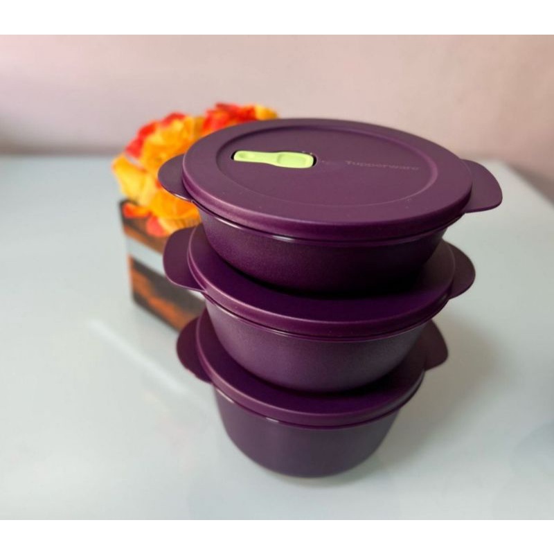 Cristalwave Microondas Tupperware Marmita Esquentar Alimento | Shopee ...