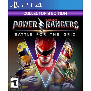 Power Rangers Battle for the Grid Collectors Edition PS4 Mídia Física