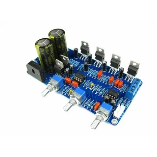 Placa Amplificador 2.1 Montada 72W RMS 18w+18w+36w TDA2030A