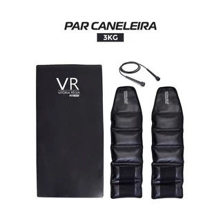Kit Colchonete Academia / Yoga / Fitness + Par 3 kg de Caneleira / Tornozeleira + Corda de Pular