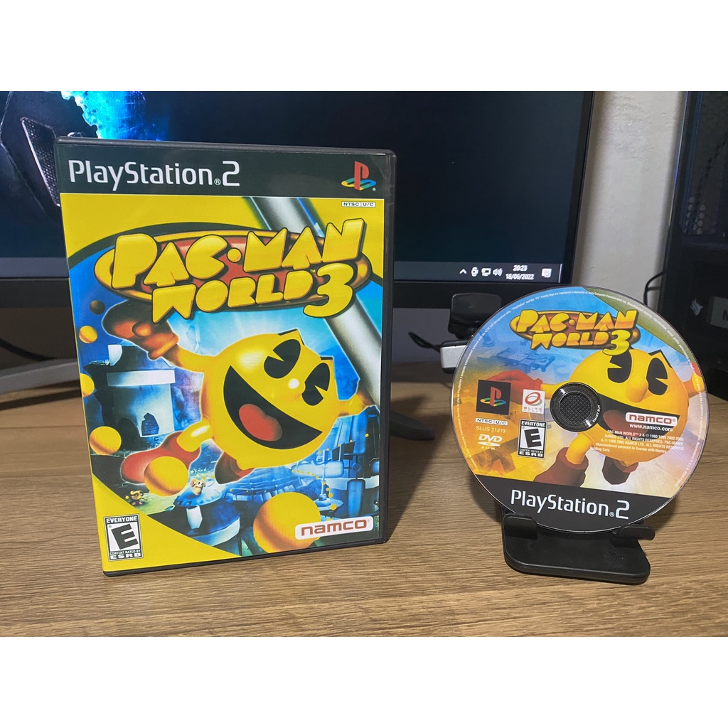 PAC-MAN WORLD 3 para PS2 | Shopee Brasil