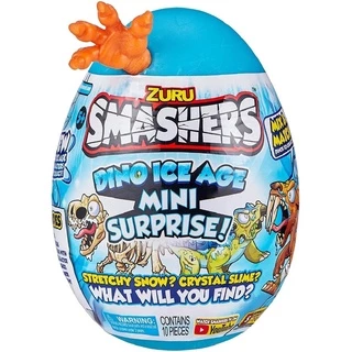 Smashers Ovo Dino Ice Surpresa Pequeno Laranja F00630 - Fun