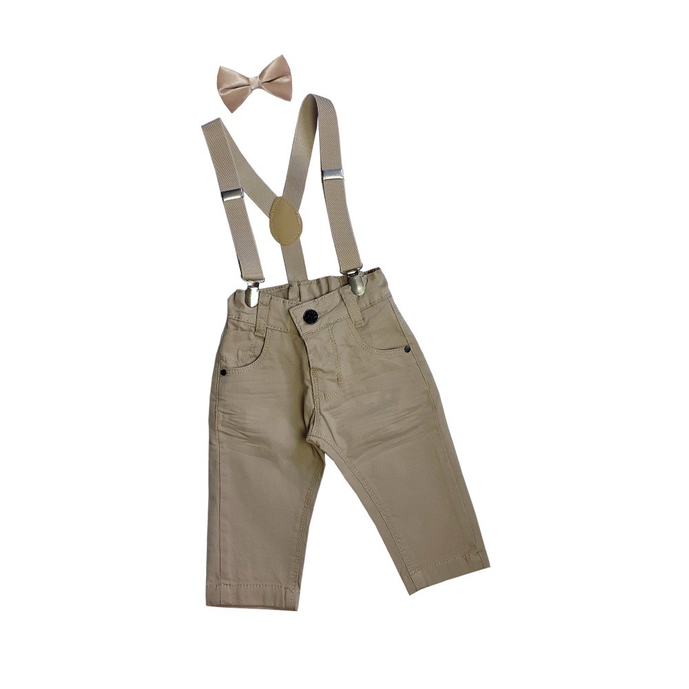 Calça com hot sale suspensorio infantil