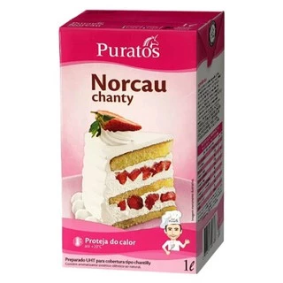 Chantilly Puratos Norcau - Caixa Com 12 Unidades