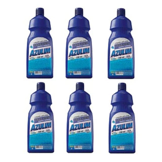 Kit Com 6 Limpa Porcelanato Azulim 750 Ml Lavanda
