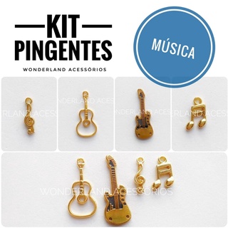 Kit Pingentes 30 Unidades - Música