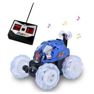 Carro Maluco Controle Remoto 360 Dasher Luzes Musica Som Dasher Music Light Stunt Car