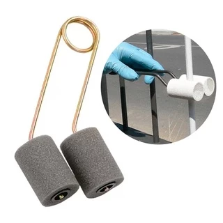 Rolo Duplo De Espuma Pinta Grade Ferro Tamanho 5cm Roma