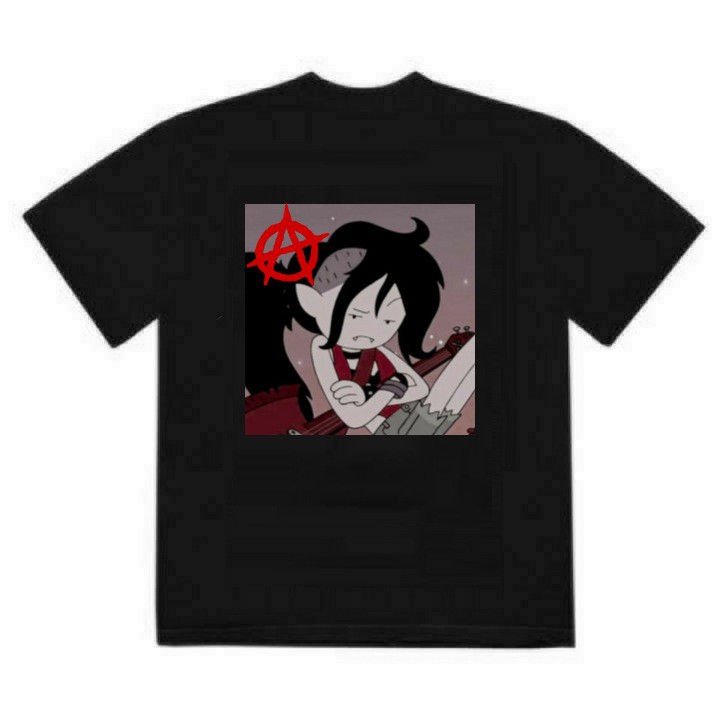 Camiseta Marceline Hora de Aventura Anarchy Vampire Girl Cartoon Shopee Brasil