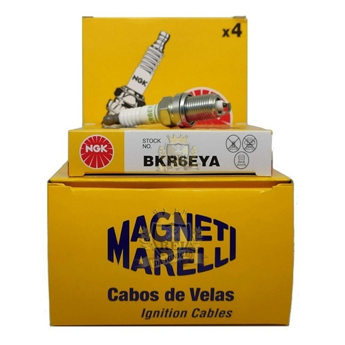 Kit Cabo E Jogo De Velas Toyota Corolla 1.8 16v 7AFE