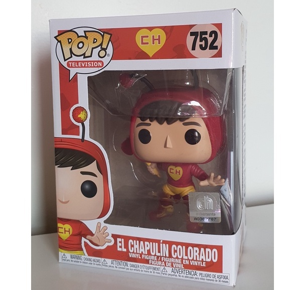 Funko Pop El Chapulin Colorado 752 Com Selo Shopee Brasil