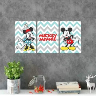 Quadro Decorativo Mickey E Minnie