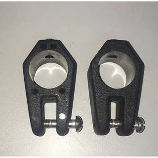 Abraçadeira 7/8 22mm Capota Toldo Barco Lancha Veleiro - Par