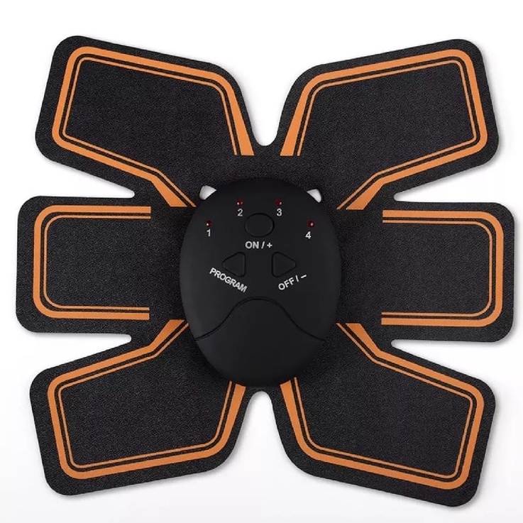 Aparelho Estimulador Abdominal Muscular Elétrico 6 Pack EMS Beauty Body