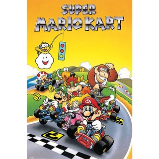 Quadro placa decorativa Super mario Luigi game jogos Mario bros mario kart  vários modelos 1 ao 24