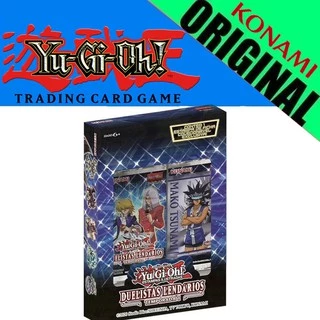 Box Yu-Gi-Oh! Duelistas Lendários Temporada 1 cards cartas Yugioh Konami em português