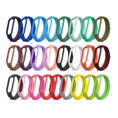 Pulseira Para Xiaomi Mi Band 5 E AMAZFIT BAND 5 Silicone