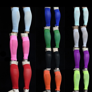 Caneleira De Futebol De Alta Elasticidade Manga De Proteção Para Caneleiras Adultos Kids Football Leg Sleeves Cover Equipamento Esportiva