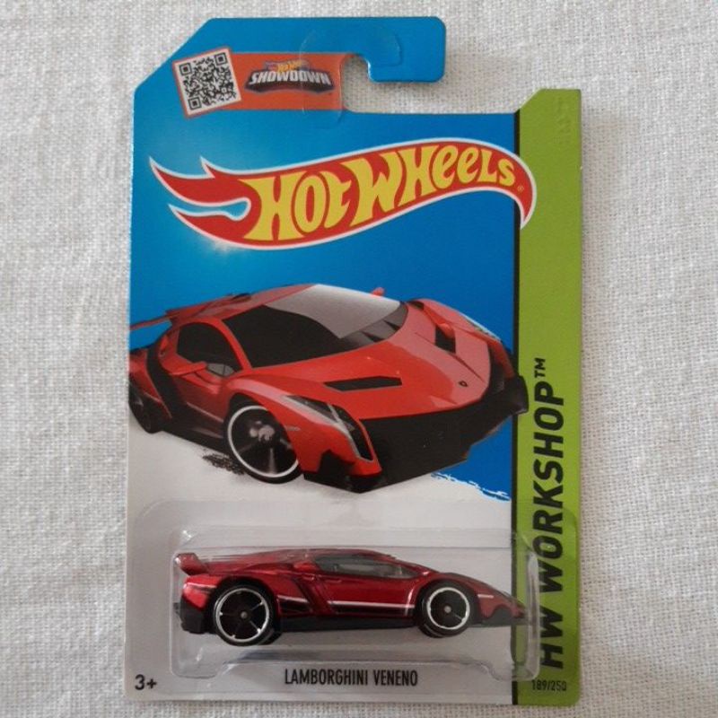 Hot Wheels Lamborghini Veneno Hw Workshop Thrill Racers Shopee Brasil