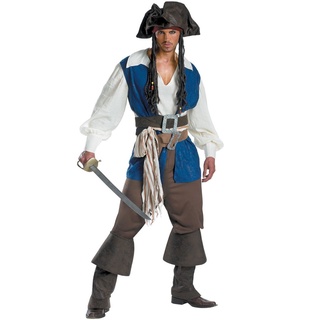 Em promoção! Halloween Homens De Uniforme Sexy Fantasia De Pirata