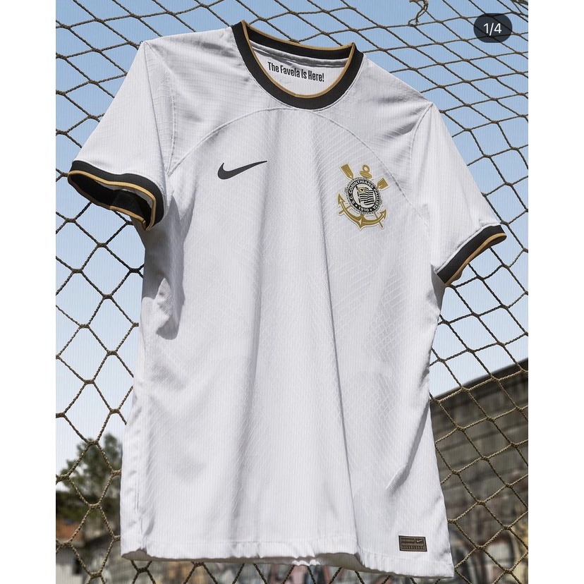 Camisa Corinthians 2019/2020 Branca camisola 1 - Moda Favela