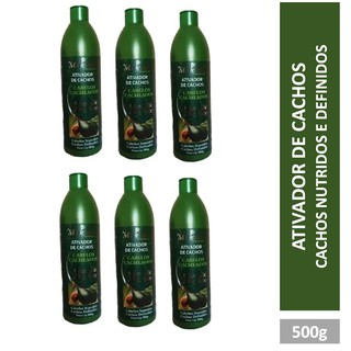 6 Ativador De Cachos Óleo De Abacate 500ml Maycrene