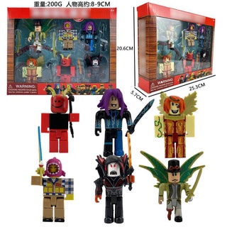 24pcs Roblox Blocos De Construção Figuras Brinquedos Acessórios