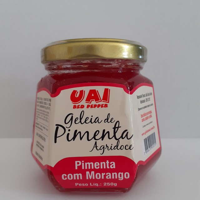 Geleia De Morango Com Pimenta Bom Principio (caixa) 250gr