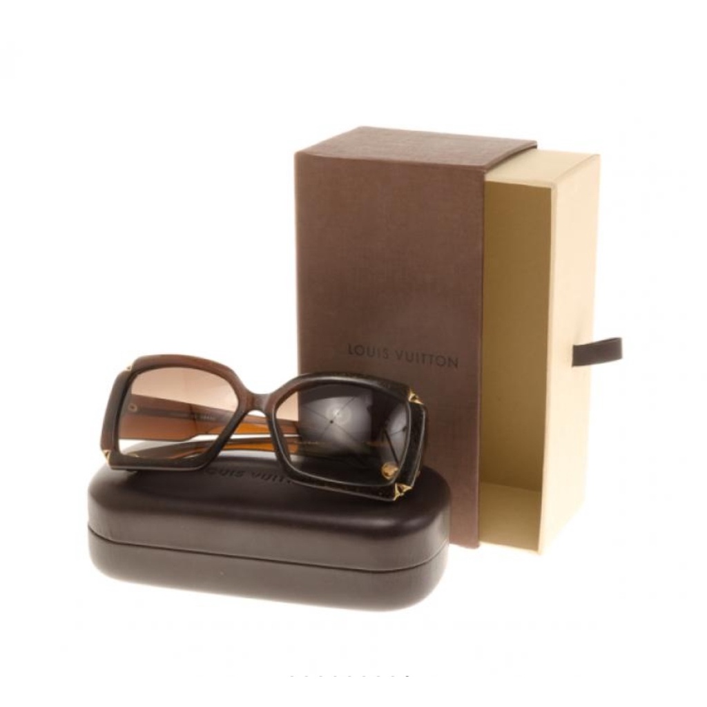 Louis Vuitton Brown Glitter Hortensia Z0366W Gradient Sunglasses